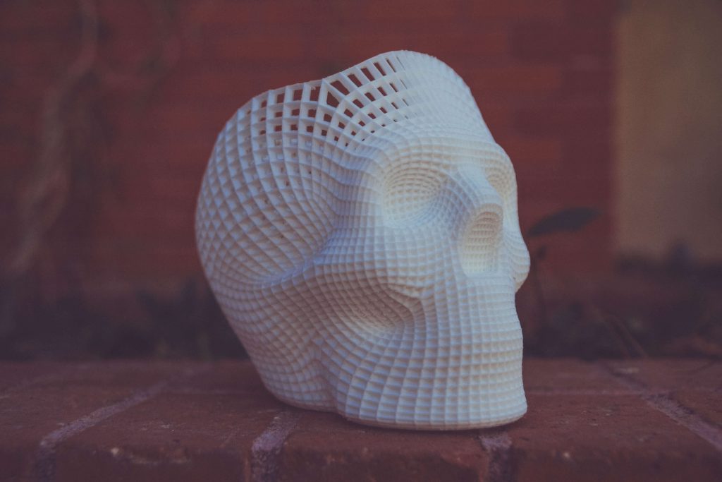 Model czaszki z drukarki 3D
