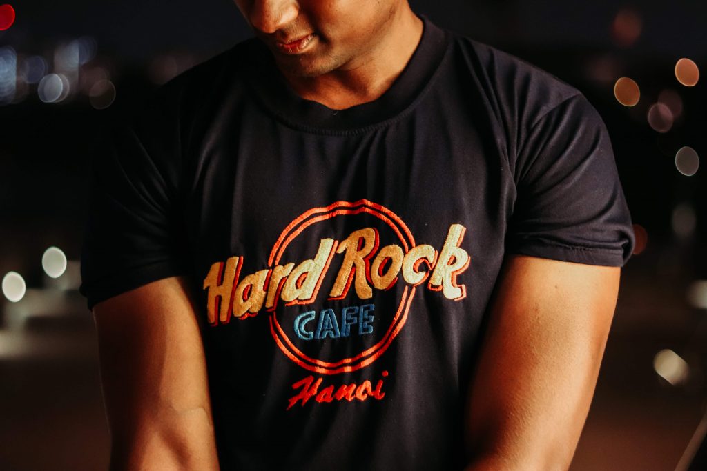 Koszulka z nadrukiem Hard Rock Cafe
